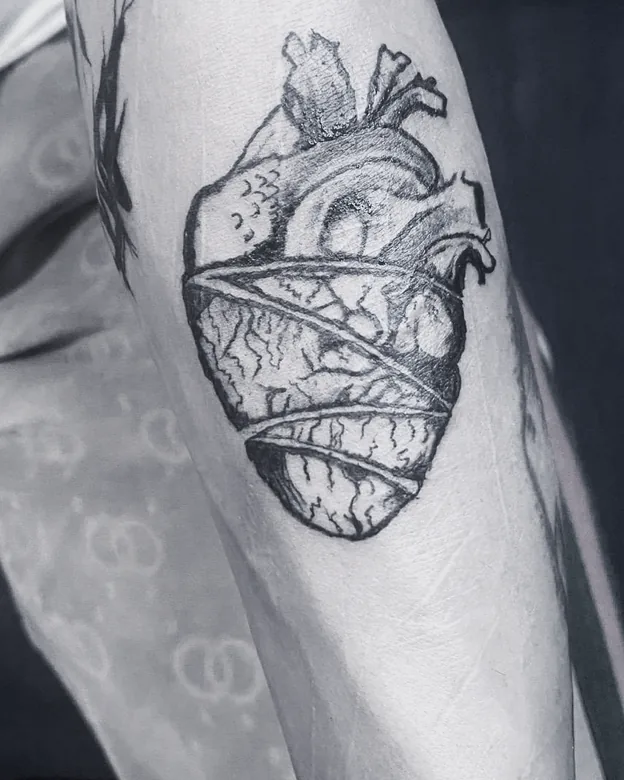 Fine line — Anatomy, Forearm. Sami Tutar, S.Ink