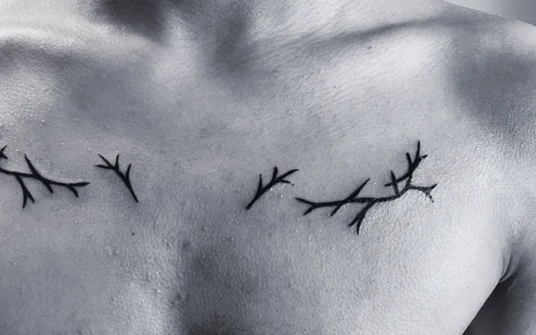 Fine line — Branches, Chest. Sami Tutar, S.Ink