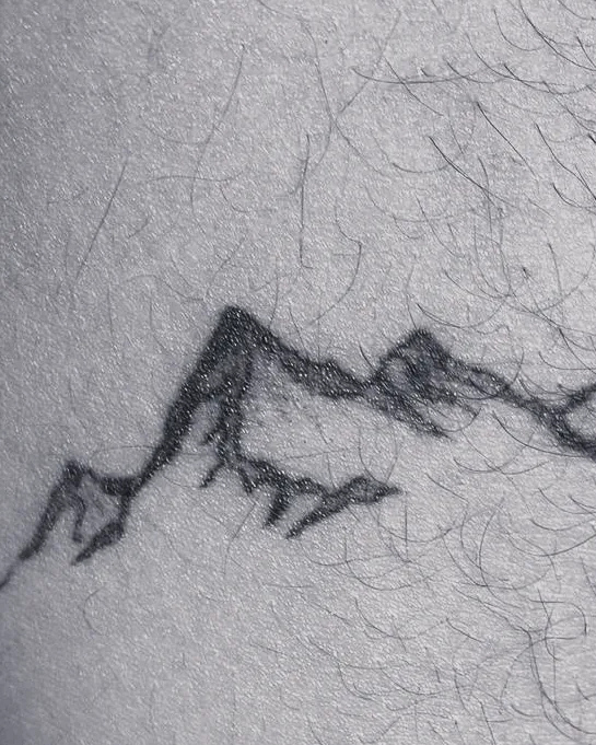 Fine line — Ridge, Calf. Sami Tutar, S.Ink